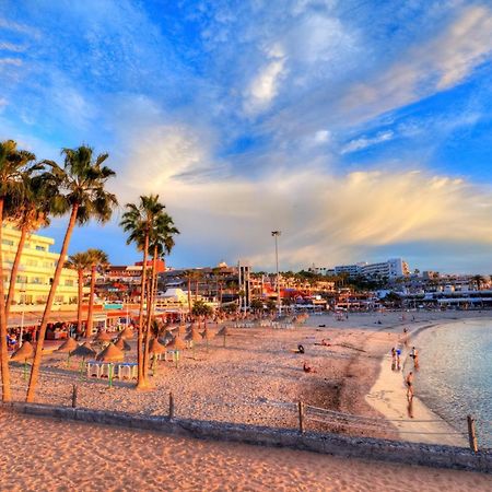 First Line Villa Floor Studio Apartment With Amazing Sea View Air Conditioned Just 50M From The Beach Costa Adeje  Exterior photo